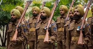 ceremonial troop honours Sikh soldiers ...