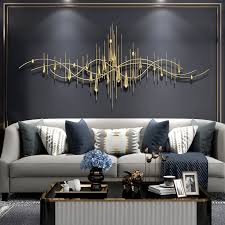 10% coupon applied at checkout. Wall Decoration Living Room Metal Wall Decoration Modern Minimalist Ornaments Bedroom Decoration Sofa Background Wall Pe Shopee Malaysia