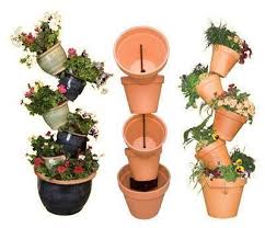 How To Make Terra Cotta Pots Stacked Modern Cotta Modern Pots Stacked Terra Stacked Flower Pots Diy Flower Pots Terracotta Planter