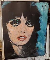 ROCK & ROLL Hof Stevie Wonder Framed Painted And Signed By Denny Dent 1993  $28,888.88