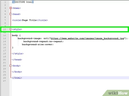 Text wrapping di sekitar gambar: How To Set A Background Image In Html Wikihow