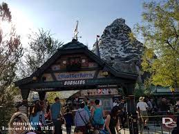 New Matterhorn Bobsleds Queue At Disneyland Allears Net