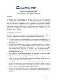 A borrower can reduce their monthly interest charges (hence overall interest), by making extra monthly. Alliance Bank Inks Bancassurance Arrangement With Aia Aia Com