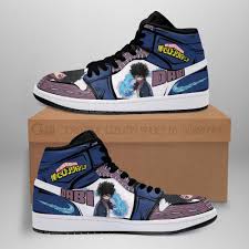 Dabi Shoes Boots Custom My Hero Academia Sneakers Anime Mn05 Hype Shoes Custom Nike Shoes My Hero Academia Merchandise