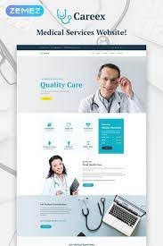 careex family doctor wordpress elementor theme medical website design medical websites healthcare website