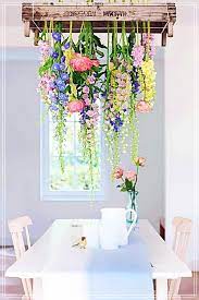 Does The World Of Home Decor Make Your Head Spin These Tips Can Help European Home Decor Flower Chandelier Spring Chandelier