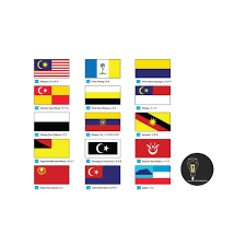 The 3 federal states are: Readystock All State Polyester Flag Set Bendera Malaysia Office School Shopee Malaysia