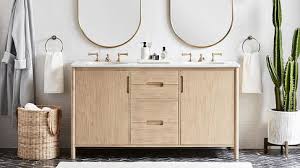 24 thomasville taupe corner bathroom vanity by chans furniture (1) $684. Manzanita 60 Double Sink Vanity Pottery Barn