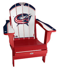 Columbus Blue Jackets Nhl Jersey Chair Columbus Blue Jackets Sport Chair Folding Adirondack Chairs