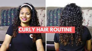 My Curly Hair Routine I Malayalam Youtube