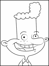 Hey arnold coloring pages grandma pookie and grandpa phil. Printable Coloring Pages Hey Arnold 5