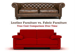 This classic leather couch from chesterfield stands out from the rest for a number of reasons. Leather Furniture Vs Fabric True Cost Comparison Of Over Time