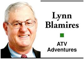 Riding an ATV through the canyons of the San Rafael Swell