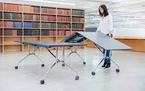 Usually ships within 6 to 10 days. Flextable Mobile Folding Meeting Tables Xchange Design
