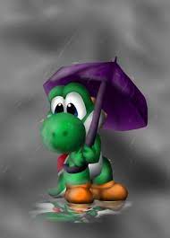Http Fc02 Deviantart Net Fs48 F 2009 212 D A Rain Drops On Yoshi By Foxeaf Png Http Www Econoautosale Com Blogs 564 Econo A Mario And Luigi Yoshi Mario Art