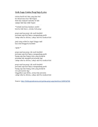 Yang telah berlalu biarlah berlalu. Lirik Lagu Geisha Pergi Saja Lyrics
