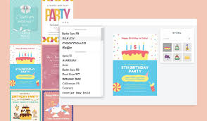 Denali's birthday is coming up. Make Birthday Invitation Cards Online For Free Fotor Invitation Maker