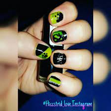 Miraculous Ladybug Nail Art Chat Noir Ladybug Nails Ladybug Nail Art Acrylic Nail Colors