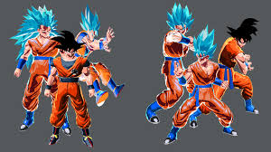 The resolution of image is. Goku Transformable Super Saiyan Blue 1 2 3 Xenoverse Mods