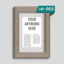 Etsy Shop Vertical Brown Wood Frame Mockup On The Wall Realistic Frame Hi Res Frame Mockup Simple Frame Picture Frame Poster Frame Instant Download Https