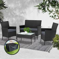 3,269 garden storage seat products are offered for sale by suppliers on alibaba.com, of which living room sofas accounts for 5%, stools & ottomans accounts for 4%, and car organizers accounts for 1. Gardeon Garden Furniture Outdoor Lounge Setting Rattan Set Patio Stora Lakvi Homeware