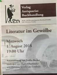 1/3 of @swingsandmrs on @radiodotcom —link below!. 1 8 18 19 Uhr Autorenlesung Mit Jenifer Becker Im Antiquariat Schafer