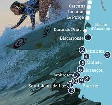 Les landes maps street view. Urlaub In Les Landes Und Biarritz Pays Basque Atlantikkuste Frankreich