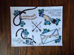 Maybe you would like to learn more about one of these? The Amity Affliction Flash Diy Temporary Tattoos Girl Flower Tattoos Lyric Tattoos