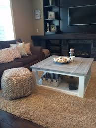 Large Square Grey Whitewash Distressed Coffee Table Custom Made By Country Lane Decor Coffee Table Distressed Coffee Table Large Square Coffee Table
