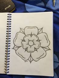 Yorkshire Rose Yorkshire Rose Rose Tattoos For Men Rose Doodle