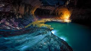 The zion national park area holds some of the world's premier canyoneering opportunities. Cave Zion National Park Usa The Monk S Pictures