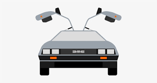 Download Back To The Future Car Clipart Delorean Time Machine Cartoon For Free Nicepng Provides Large Rela Delorean Time Machine Delorean Back To The Future