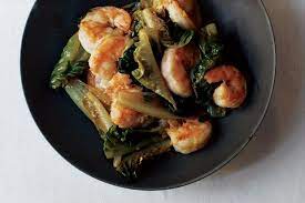Shrimp And Romaine Stir Fry Recipe Epicurious Com Stir Fry Recipes Romaine