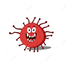 Virus icons to download | png, ico and icns icons for mac. Batteri Rossi Stile Cartoon Illustrazione Di Carattere Virus Rosso Isolato Del Disegno Del Virus Dei Cartoni Animati L Aggressione Allergia I Batteri Png E Vector Per Il Download Gratuito