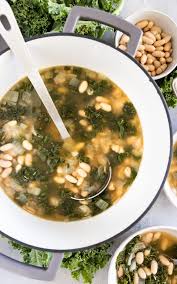 White Bean And Kale Soup Recipe Culinary Hill Recipe Kale Soup Kale Soup Recipes White Bean Kale Soup