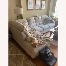 A classic looking sectional with one great price. Bob S Discount Calvin 2 Piece Sectional Aptdeco