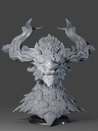 Pin By Alligxator On Dragon Dragon Head Art Model Lion Sculpture