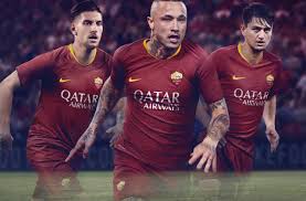 Pes 2018 vincenzo grifo (gladbach) face by shaft. 18 19 Roma Home Red Soccer Jersey Shirt Player Version Roma Cheap Soccer Jerseys Online Store As Roma Jersey Soccer Jersey