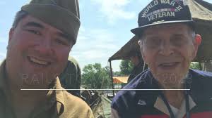 WWII Veteran Duane Stevenson Rails to Victory 2023