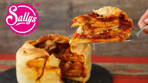 Pizzatorte Deluxe Gefullte Pizza Fur Murat Pizza Mal Anders Youtube Pizzatorte Rezepte Essen