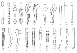 Furniture Leg Styles 2 Baluster 3 Twist 4 Cup And Cover 5 Flemish Scroll 6 Square 7 Louis Xv 8 Furniture Legs Furniture Styles Antique Furniture