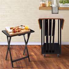Drop Leaf Table With Tv Tray Walmart Com Walmart Com In 2020 Tv Tray Table Drop Leaf Table Leaf Table