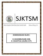 Maybe you would like to learn more about one of these? Buku Bina Ayat Contoh Jawapan Sjktsm Buku Rujukan Kata Kerja Dan Contoh Ayat Bahasa Melayu T6 Disediakan Oleh K Shanmugam Gb K Yasotha Guru Ict Course Hero
