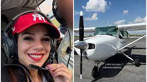 Video capta el momento en que cayó la avioneta donde murió la conductora Débora Estrella en Nuevo León