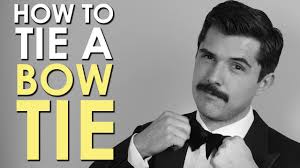 How do you make a bow out of a ribbon? How To Tie A Bow Tie The Art Of Manliness