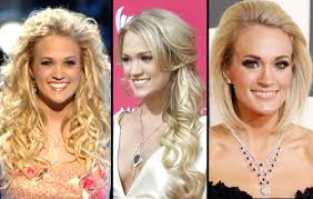 Carrie underwood looked radiant in a white vest, spandex pants, and a pair of black sneakers. Carrie Underwood Hair Her Amazing Hair Evolution Pictures