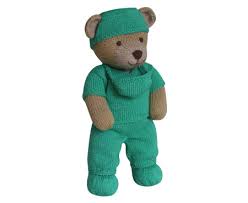 Scroll further down this page for a collection of the patterns available from knitting by post for you to enjoy. Frontline Scrubs Hero Teddy Bear Knit Pattern Knitting