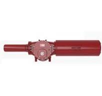 Single acting scotch yoke pneumatic actuator for ball ...