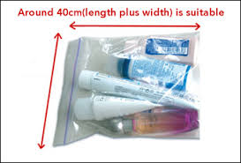 jal restrictions on liquids gels and