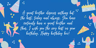 Check spelling or type a new query. 65 Happy Birthday Wishes For Brother 2021 Birthday Quotes Messages